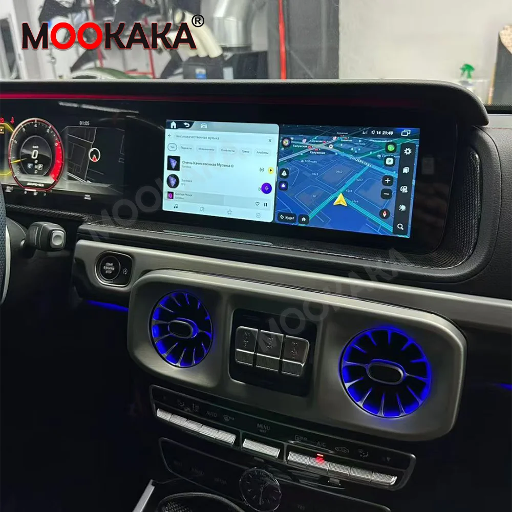 24,6-дюймовый Android Auto GPS Navi автомобильный радиоприемник для Mercedes Benz G W463 2023-2025 двойной экран Carplay + цифровой кластер стерео мультимедиа
24,6-дюймовый Android Auto GPS Navi автомобильный радиоприемник для Mercedes Benz G W463 2023-2025 двойной экран Carplay + цифровой кластер стерео мультимедиа