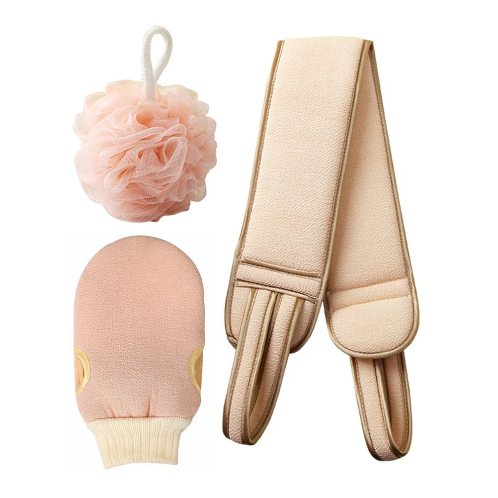 1Set Deep Clean Bath Towel Set Includes Rubbing Strip Bath Ball and Frosted Towel for Convenient Full Body Wash Light Pink
1Set Deep Clean Bath Towel Set Includes Rubbing Strip Bath Ball and Frosted Towel for Convenient Full Body Wash Light Pink
