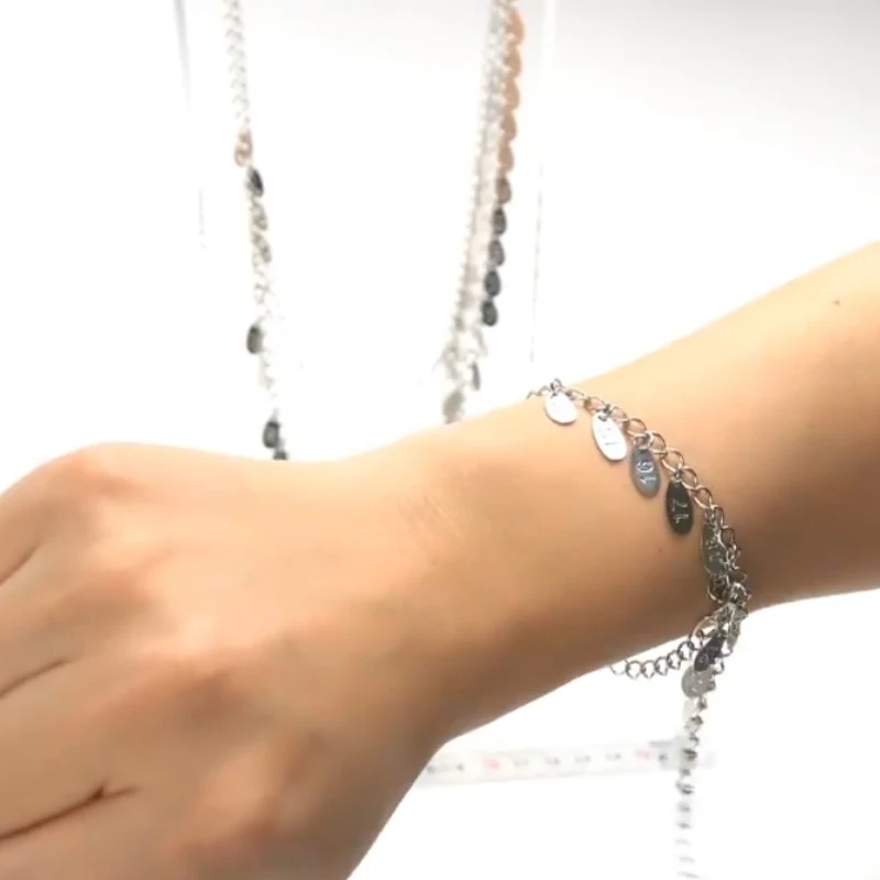 Jewelry Size Measuring Chain Tool Alfa Mirage AMC 30-85CM Necklace and 14-26CM Bracelet Gauge Custom-made
Jewelry Size Measuring Chain Tool Alfa Mirage AMC 30-85CM Necklace and 14-26CM Bracelet Gauge Custom-made