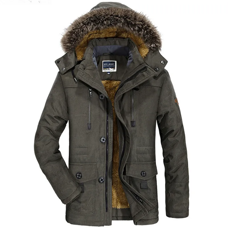 New Winter Men Hooded Fur Collar Warm Parkas Long Down Jackets Coats Quality Male Fleece Thicker Coats Hombre Casual Jackets 7XL
New Winter Men Hooded Fur Collar Warm Parkas Long Down Jackets Coats Quality Male Fleece Thicker Coats Hombre Casual Jackets 7XL