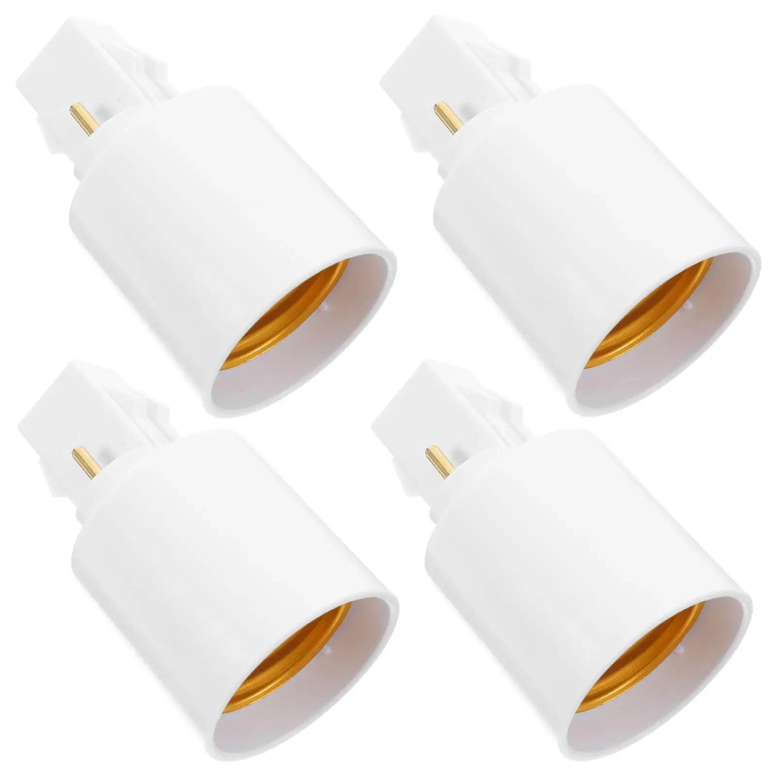 4 Pcs Lamp Adapter Light Bulb Holder Lamps Base White Lampt Bulbs Conversion Wire Connector
4 Pcs Lamp Adapter Light Bulb Holder Lamps Base White Lampt Bulbs Conversion Wire Connector