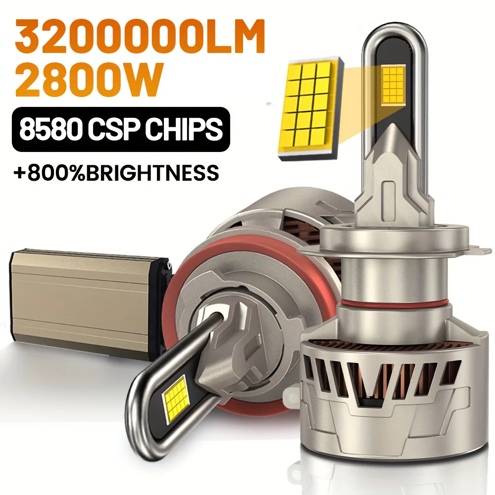 Canbus H4 H7 H1 LED H8 H9 H11 9005 9006 HB3 HB4 LED Headlight Auto Fog Lamp 6000K LED Bulbs 12V 24V 8580 CSP Car Lights
Canbus H4 H7 H1 LED H8 H9 H11 9005 9006 HB3 HB4 LED Headlight Auto Fog Lamp 6000K LED Bulbs 12V 24V 8580 CSP Car Lights