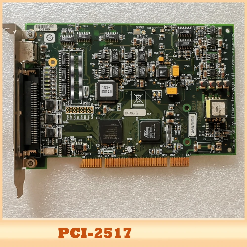 PCI-2517 1128-4000 PCI для карты сбора данных аналогового ввода и цифрового ввода-вывода
PCI-2517 1128-4000 PCI для карты сбора данных аналогового ввода и цифрового ввода-вывода