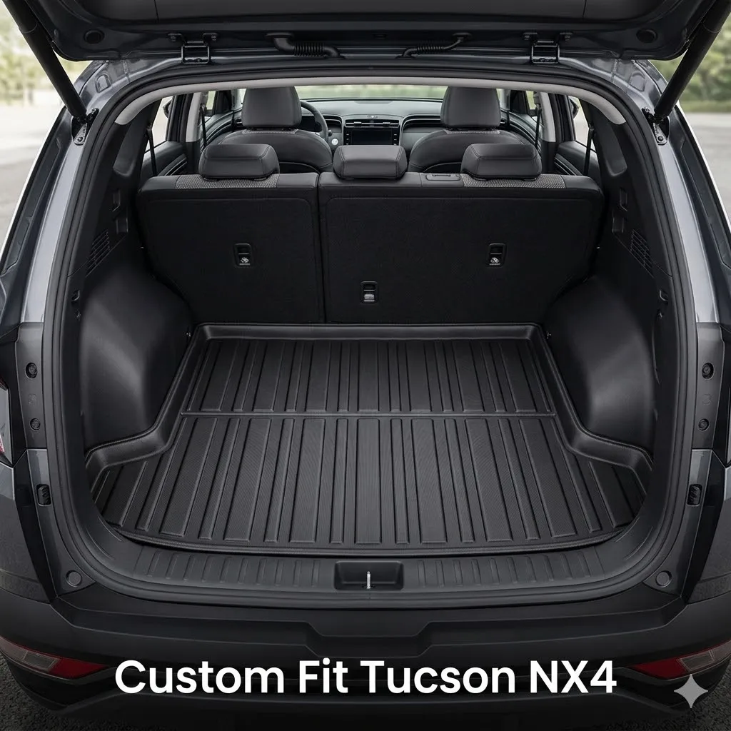 Custom Car Trunk Mat for Hyundai Tucson NX4 2021-2026 Waterproof High Edge Cargo Liner All Weather Rear Boot Floor Protector
Custom Car Trunk Mat for Hyundai Tucson NX4 2021-2026 Waterproof High Edge Cargo Liner All Weather Rear Boot Floor Protector