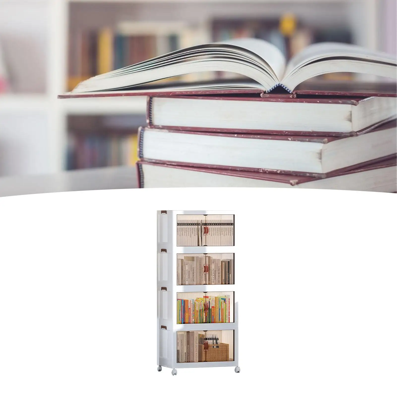 Folding Storage Cabinet Space Saving Organizer Multifunctional Plastic Baby Wardrobe 4 Layers
Folding Storage Cabinet Space Saving Organizer Multifunctional Plastic Baby Wardrobe 4 Layers