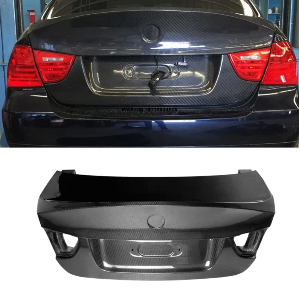 Real Carbon Fiber Rear Bumper Hood with Trunk Step Bar MBJ Style for 3 Series E90 LCI 4-Door 2009-2013 E90 Rear Trunk
Real Carbon Fiber Rear Bumper Hood with Trunk Step Bar MBJ Style for 3 Series E90 LCI 4-Door 2009-2013 E90 Rear Trunk