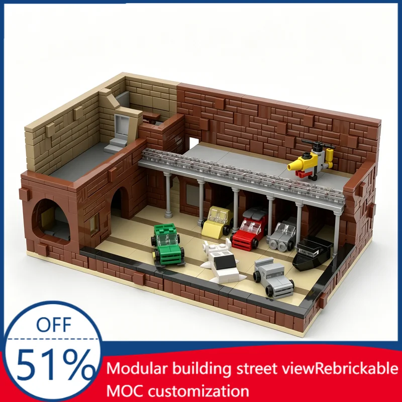 924PCS Q's Garage Spy Vehicle Scene Technology MOC Model Building Blocks DIY Assembly Educational Toy Birthday Christmas Gifts
924PCS Q's Garage Spy Vehicle Scene Technology MOC Model Building Blocks DIY Assembly Educational Toy Birthday Christmas Gifts