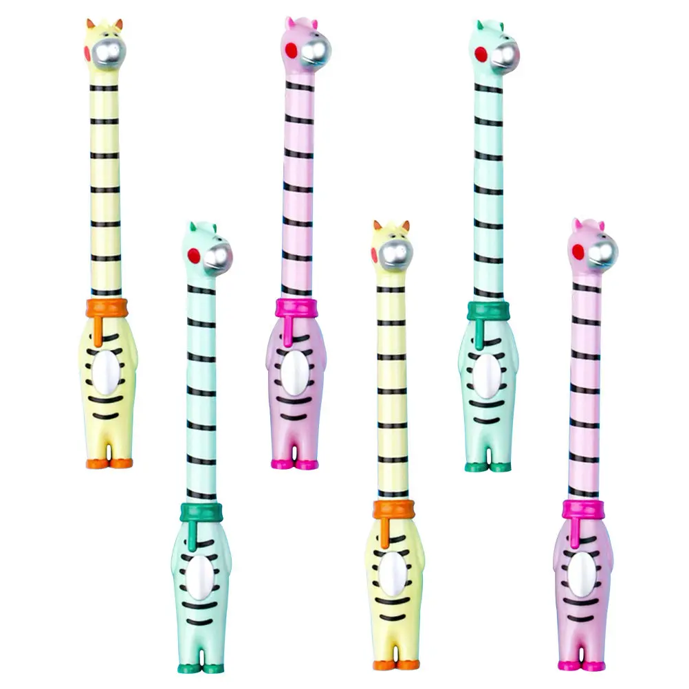 6Pcs Giraffe Shape Gel Pens Premium Plastic Material Comfortable Student Writing Pen Gift Lovely Cartoon Sign Pens Fine
6Pcs Giraffe Shape Gel Pens Premium Plastic Material Comfortable Student Writing Pen Gift Lovely Cartoon Sign Pens Fine