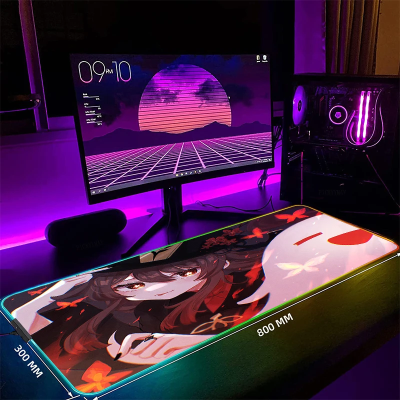 RGB Gaming Mousepad Genshin Impact Mouse Mats LED Large Gamer Mousepads XXL Keyboard Pads Luminous Desk Mat Mouse Pad Backlit
RGB Gaming Mousepad Genshin Impact Mouse Mats LED Large Gamer Mousepads XXL Keyboard Pads Luminous Desk Mat Mouse Pad Backlit