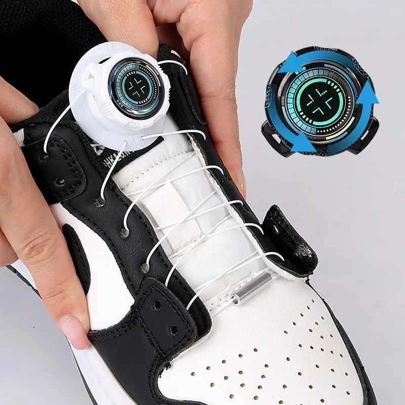 1 Pair Easy Fit Automatic Shoelaces Without Ties Swivel Buckle Elastic Shoe Laces for Sneakers Adults Kids Lazy No Tie Shoelace
1 Pair Easy Fit Automatic Shoelaces Without Ties Swivel Buckle Elastic Shoe Laces for Sneakers Adults Kids Lazy No Tie Shoelace