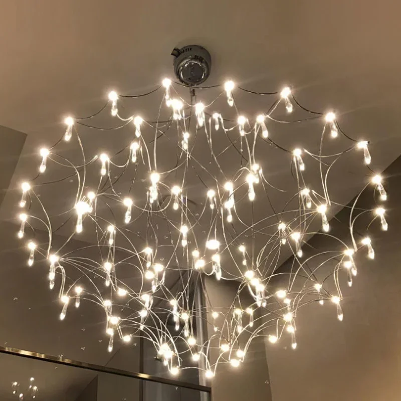 Crystal Chandelier for Living Room Dining Bedroom Hanging Lamps For Ceiling Firefly Lustre Design Modern Suspension Chandelier
Crystal Chandelier for Living Room Dining Bedroom Hanging Lamps For Ceiling Firefly Lustre Design Modern Suspension Chandelier