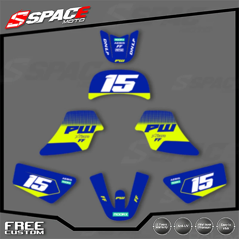 SPACE Custom Motorcycle Graphics Background Decal for YAMAHA PW50Stickers Kits 003
SPACE Custom Motorcycle Graphics Background Decal for YAMAHA PW50Stickers Kits 003