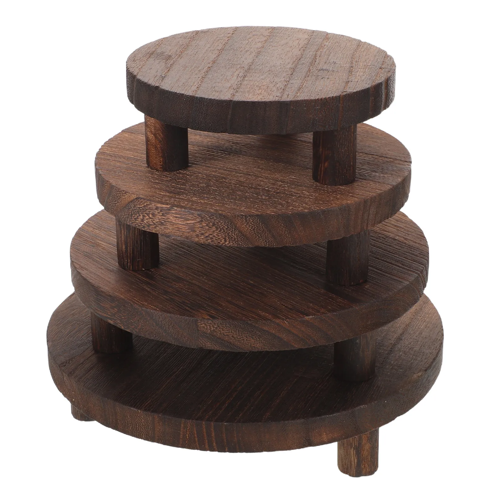 4Pcs Rustic Wood Riser Round Wooden Display Base Sturdy Plant Stand Indoor Desktop Decor Farmhouse Style Natural Wood Display
4Pcs Rustic Wood Riser Round Wooden Display Base Sturdy Plant Stand Indoor Desktop Decor Farmhouse Style Natural Wood Display