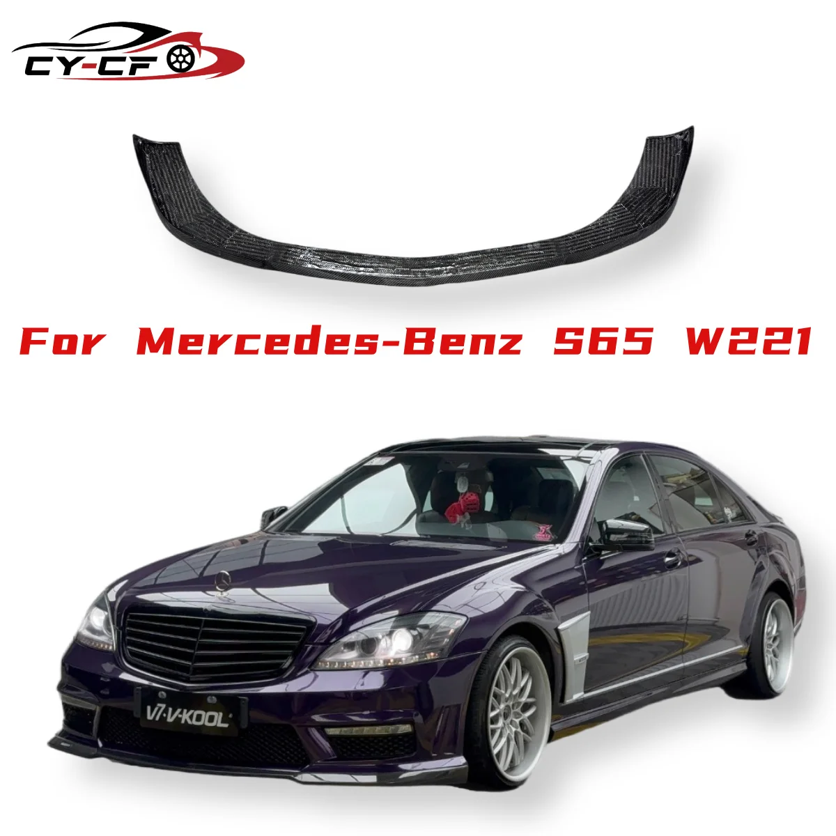 For Mercedes Benz S Class W221 S63 S65 Dry Carbon Fiber Car Front Bumper Lip Front lip Diffuser Front Chin Spoiler Body Kit
For Mercedes Benz S Class W221 S63 S65 Dry Carbon Fiber Car Front Bumper Lip Front lip Diffuser Front Chin Spoiler Body Kit