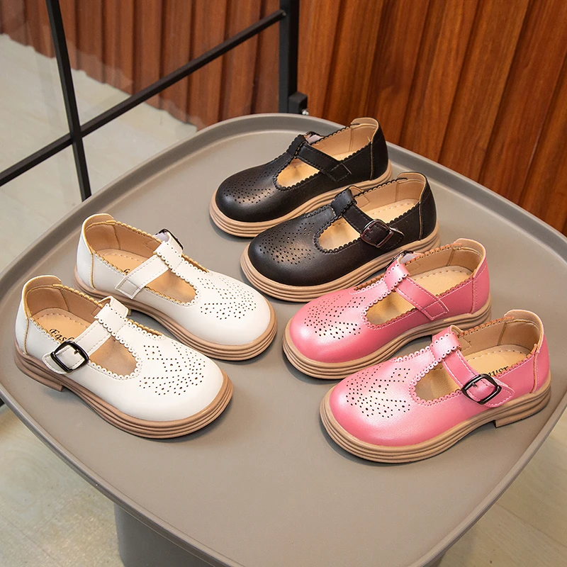 Children's T Strap Leather Shoes Hollow Outs Kids Flats Girls Oxford Shoes Boys Dress Shoes Baby Toddlers Spring Autumn
Children's T Strap Leather Shoes Hollow Outs Kids Flats Girls Oxford Shoes Boys Dress Shoes Baby Toddlers Spring Autumn