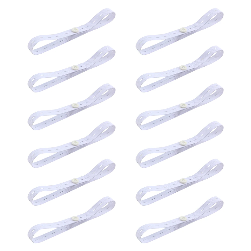 12pcs Strap Baby Cloth Belt Reusable Adjustable Diaper Fasten Buckle Toddler Diapers Durable Buckle Elastic Fixing Band
12pcs Strap Baby Cloth Belt Reusable Adjustable Diaper Fasten Buckle Toddler Diapers Durable Buckle Elastic Fixing Band