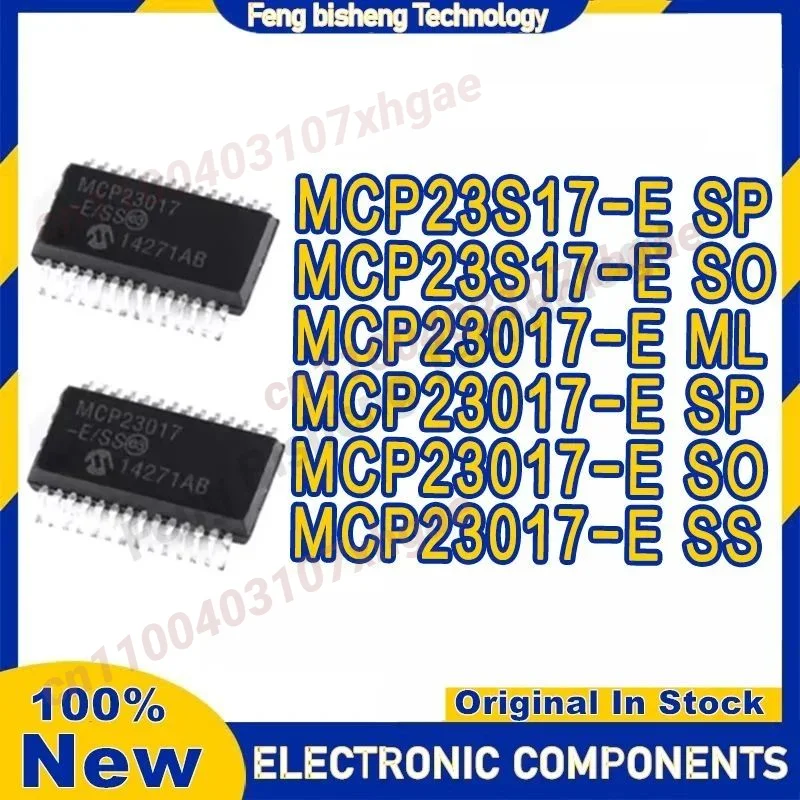 MCP23S17-E/SO MCP23017-E SO MCP23017-E SP MCP23017-E SS MCP23S17-E SP MCP23017-E ML IC чип 100% новый оригинальный в наличии
MCP23S17-E/SO MCP23017-E SO MCP23017-E SP MCP23017-E SS MCP23S17-E SP MCP23017-E ML IC чип 100% новый оригинальный в наличии