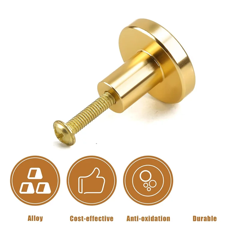 8Pcs Cabinet Knobs,Round Dresser Pull Knob Wardrobe Pull Door Handle With 8 Screws Drawer Pulls Kitchen-AA70
8Pcs Cabinet Knobs,Round Dresser Pull Knob Wardrobe Pull Door Handle With 8 Screws Drawer Pulls Kitchen-AA70