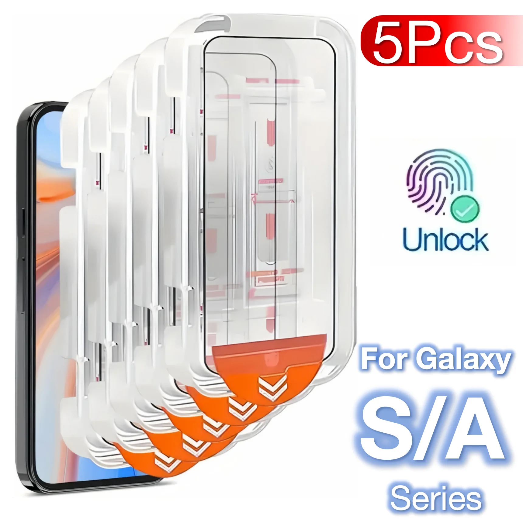 5Pcs For Galaxy S25 Edge Ultra S24 S23 S22 S21 Plus A55 A56 A36 A25 A15 A35 A26 A16 A06 Z Fold7 Screen Protector Tempered Glass
5Pcs For Galaxy S25 Edge Ultra S24 S23 S22 S21 Plus A55 A56 A36 A25 A15 A35 A26 A16 A06 Z Fold7 Screen Protector Tempered Glass