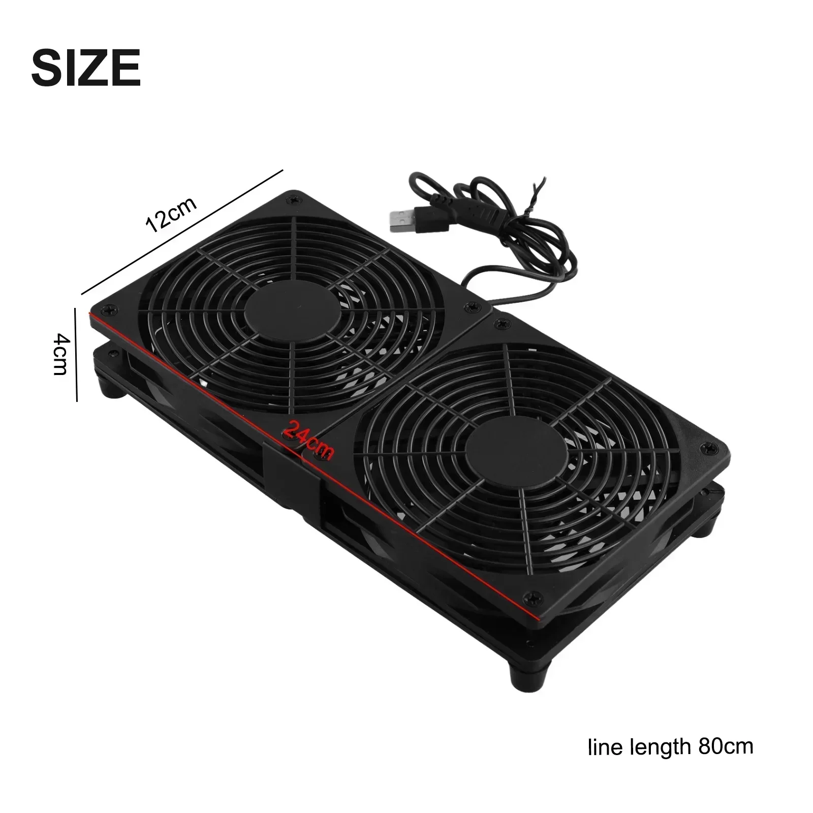 Efficient 5V USB Fan 120mm Dual Axial Radiator Designed for PCs Laptops and AV Receivers with Silent Operation
Efficient 5V USB Fan 120mm Dual Axial Radiator Designed for PCs Laptops and AV Receivers with Silent Operation