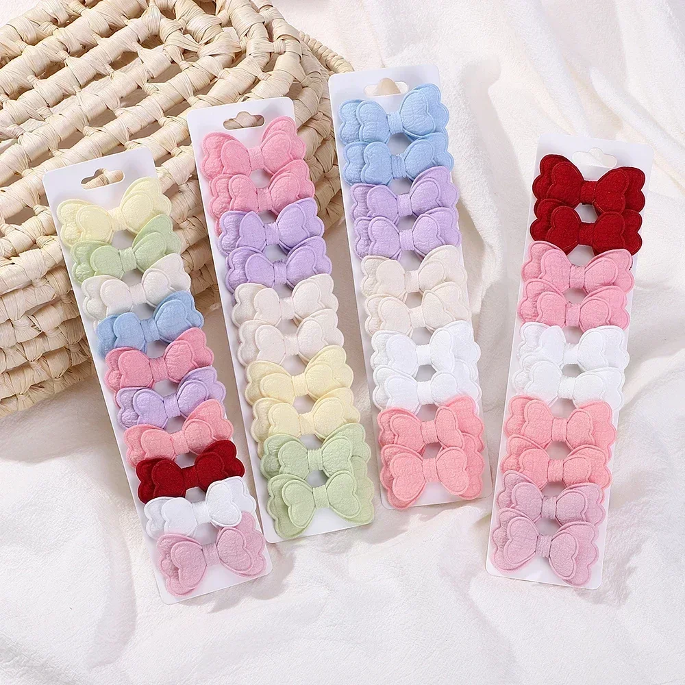 10Pcs/set Butterfly Kids Hair Bows with Clip for Baby Girls Double Layered Cotton Bowknot Hair Bangs Pin Hair Accessories
10Pcs/set Butterfly Kids Hair Bows with Clip for Baby Girls Double Layered Cotton Bowknot Hair Bangs Pin Hair Accessories