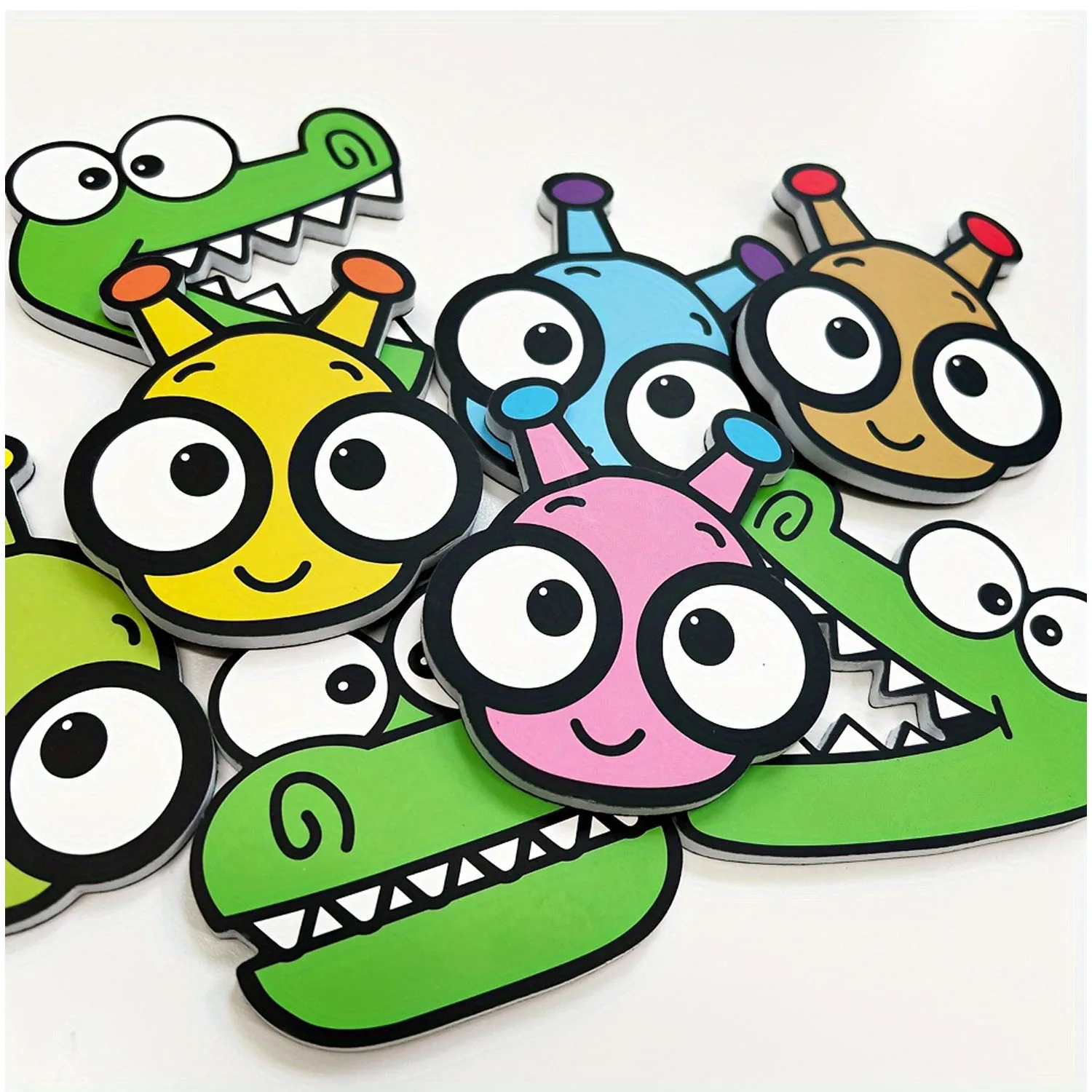 8 шт. магнитные держатели для досок с героями мультфильмов, набор держателей для досок с ошибками и головками аллигатора для большего, менее, равных математических знаков, магнитная лаборатория
8 шт. магнитные держатели для досок с героями мультфильмов, набор держателей для досок с ошибками и головками аллигатора для большего, менее, равных математических знаков, магнитная лаборатория