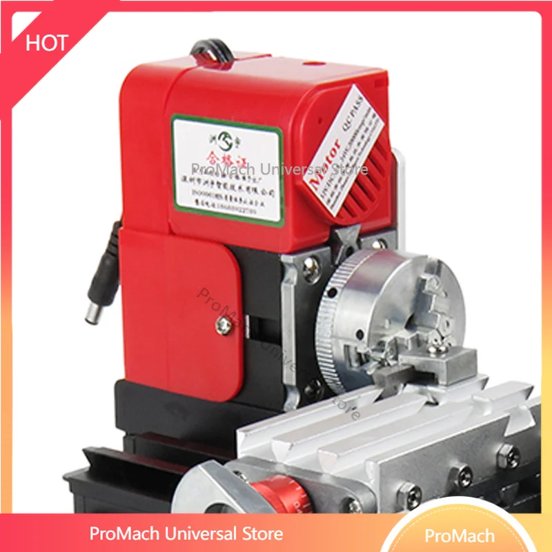 Mini lathe, multi-function mini teaching machine tool, Maker, metal lathe, wood lathe, student use
Mini lathe, multi-function mini teaching machine tool, Maker, metal lathe, wood lathe, student use