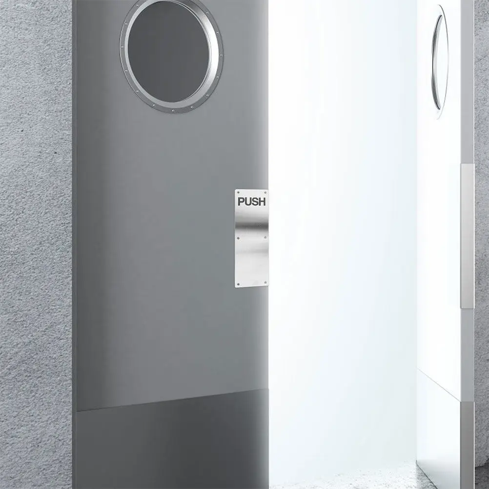 Push Pull Handle Door 304 Stainless Steel Black Barn Sliding Plate Large Commercial Interior Pull Shower Fire Safety Durable
Push Pull Handle Door 304 Stainless Steel Black Barn Sliding Plate Large Commercial Interior Pull Shower Fire Safety Durable