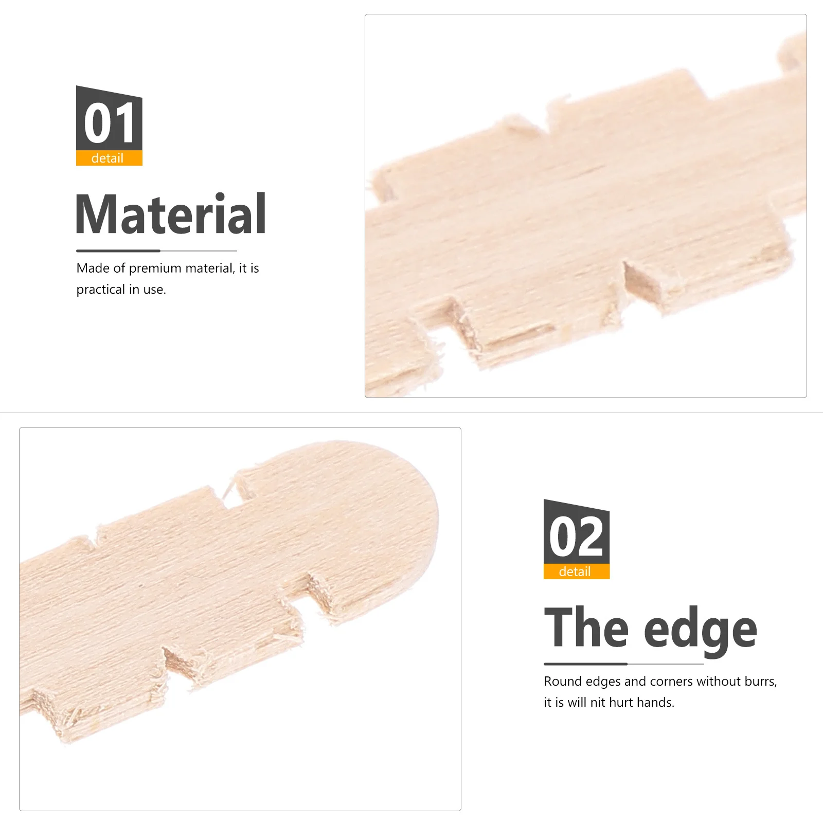 100Pcs Wooden Popsicle Sticks for Ice Cream Making DIY Crafts Smooth Wood Sticks Waxing Tongue Depressors Bulk
100Pcs Wooden Popsicle Sticks for Ice Cream Making DIY Crafts Smooth Wood Sticks Waxing Tongue Depressors Bulk