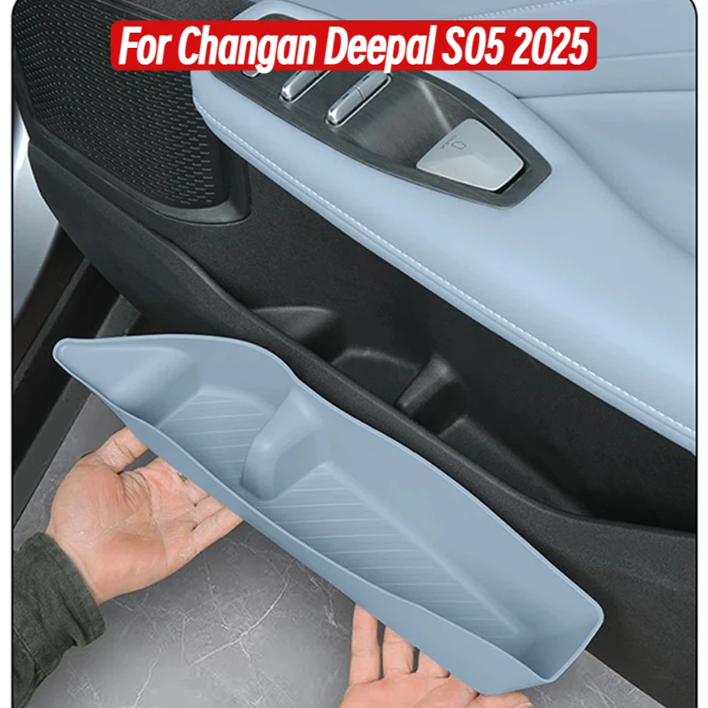 For Changan Deepal S05 2025 Silicone Car Door Lower Storage Box Door Slot Cushion Storage Pocket Auto Modified Styling Accessory
For Changan Deepal S05 2025 Silicone Car Door Lower Storage Box Door Slot Cushion Storage Pocket Auto Modified Styling Accessory