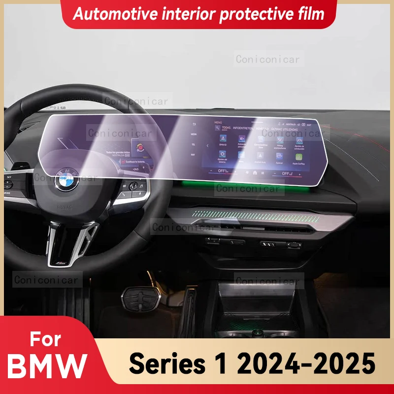 Для BMW серии 1 2024 2025 салон автомобиля, центральная консоль, защитная пленка для инструментов, наклейка против царапин, аксессуары
Для BMW серии 1 2024 2025 салон автомобиля, центральная консоль, защитная пленка для инструментов, наклейка против царапин, аксессуары