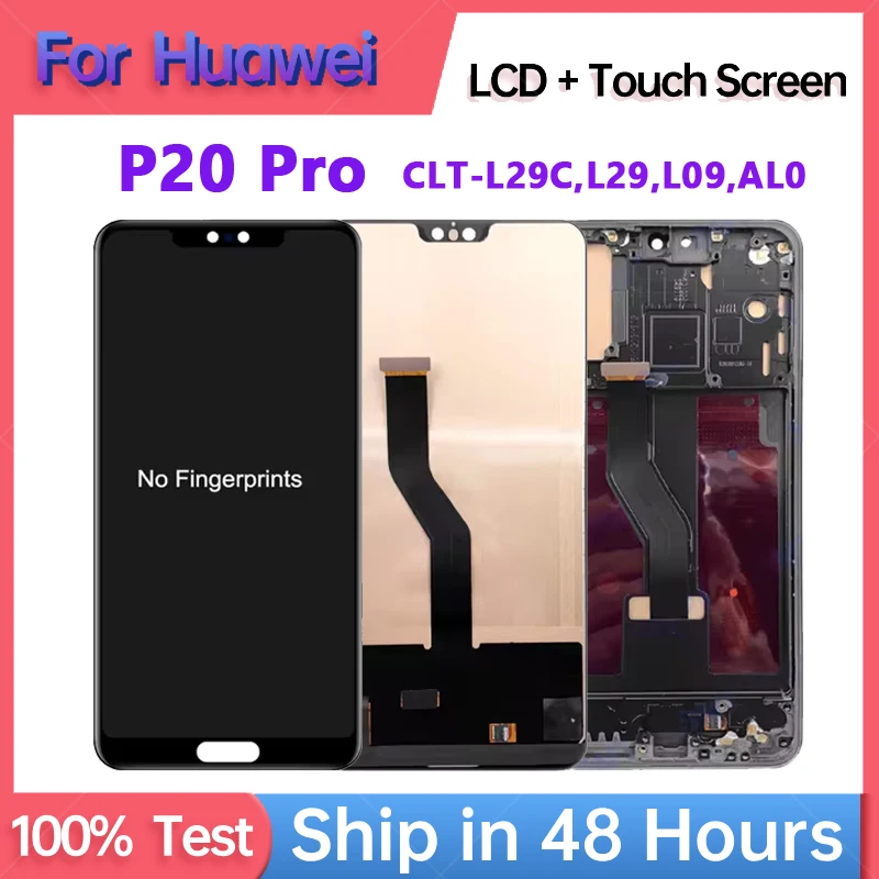 6.1'' Ori For Huawei P20 Pro LCD Display Touch Screen repelace Digitizer For Huawei P20 Pro LCD with Frame CLT-L29C,L29,L09,AL0
6.1'' Ori For Huawei P20 Pro LCD Display Touch Screen repelace Digitizer For Huawei P20 Pro LCD with Frame CLT-L29C,L29,L09,AL0