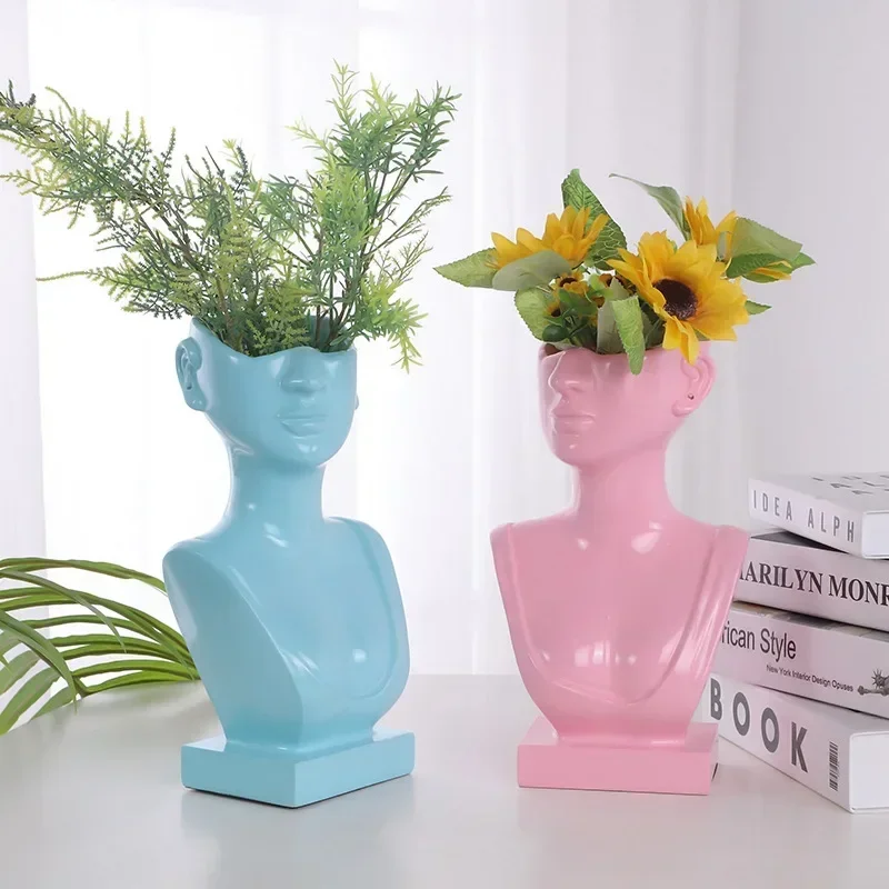 European and American Ins Style Figurines Resin Crafts Decorative Gifts Simple Ornaments Solid Color Flower Arranging Vessels
European and American Ins Style Figurines Resin Crafts Decorative Gifts Simple Ornaments Solid Color Flower Arranging Vessels