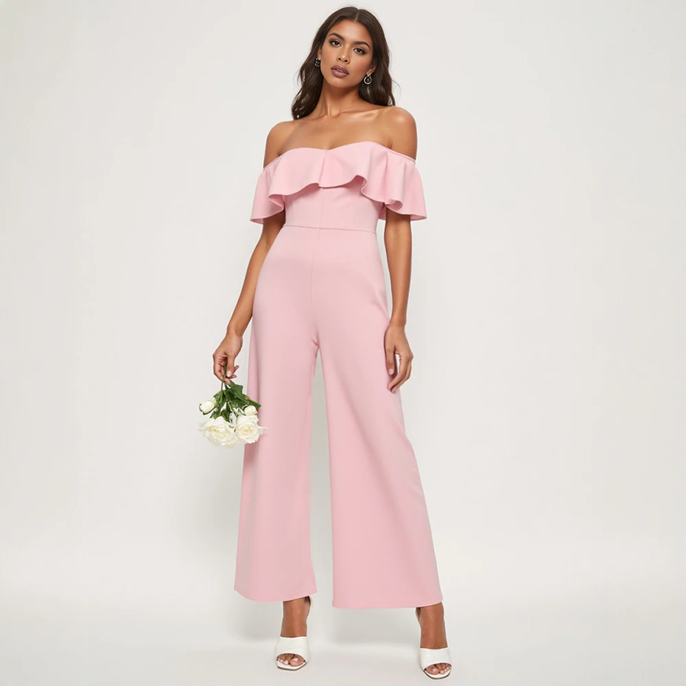 Mia Muse женские комбинезоны осенние элегантные повседневные однотонные комбинезоны без бретелек с воланами и длинными рукавами с открытыми плечами до щиколотки повседневные брюки комбинезоны 
Mia Muse женские комбинезоны осенние элегантные повседневные однотонные комбинезоны без бретелек с воланами и длинными рукавами с открытыми плечами до щиколотки повседневные брюки комбинезоны