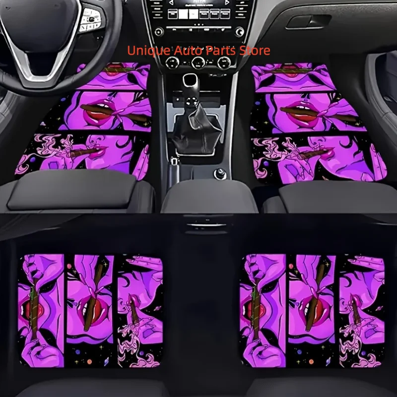 Set of 4 Universal Floor Mats for The Front And Rear of Vehicles, Suitable for Cars, Crossovers, And Trucks. These Durable Polye
Set of 4 Universal Floor Mats for The Front And Rear of Vehicles, Suitable for Cars, Crossovers, And Trucks. These Durable Polye