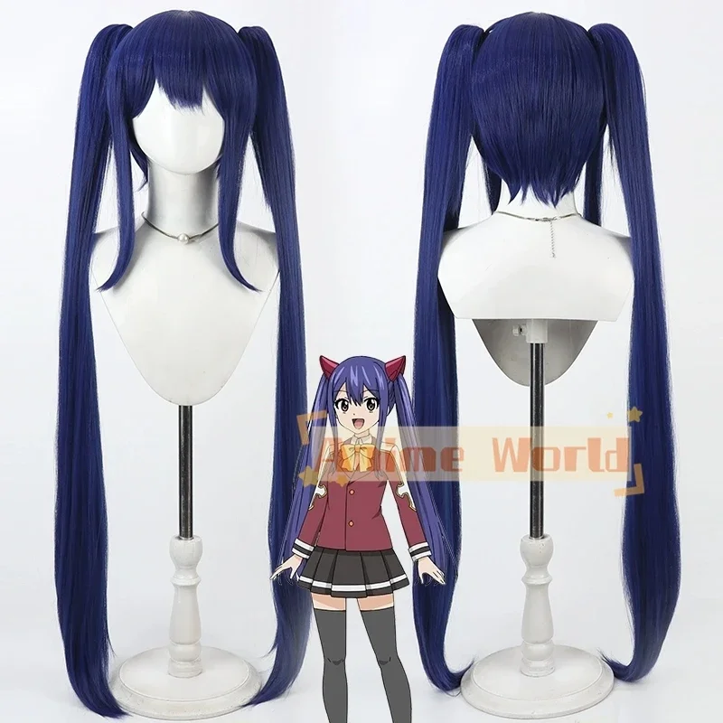 New Wendy Marvell Cosplay Wig Wendy Marvell Dark Blue Long Dual Horsetail Heat Resistant Synthetic Hair Party Wig
New Wendy Marvell Cosplay Wig Wendy Marvell Dark Blue Long Dual Horsetail Heat Resistant Synthetic Hair Party Wig
