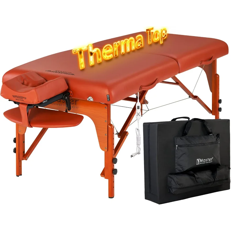 Портативный комплект массажного стола Master Massage 31 дюйм Santana Therma Top (встроенные грелки)
Портативный комплект массажного стола Master Massage 31 дюйм Santana Therma Top (встроенные грелки)