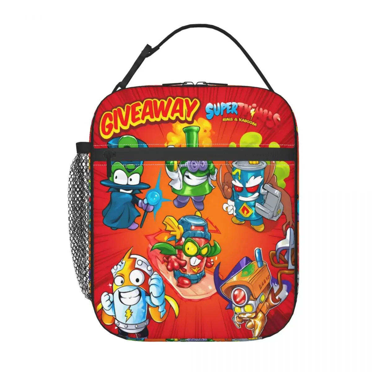 SuperThings Cartoon Insulated Lunch Bag Leakproof Super Zings Kindergarten Reusable Thermal Bag Tote Lunch Box School Food Bag
SuperThings Cartoon Insulated Lunch Bag Leakproof Super Zings Kindergarten Reusable Thermal Bag Tote Lunch Box School Food Bag