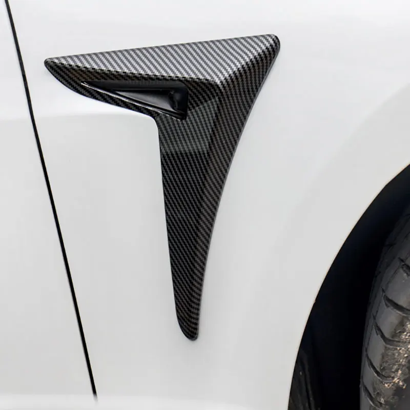 For Tesla Model 3 Car Side Wing Panel Cover Spoiler Dust Cover Camera Flanks Decoration Modification Accessories 2pcs
For Tesla Model 3 Car Side Wing Panel Cover Spoiler Dust Cover Camera Flanks Decoration Modification Accessories 2pcs