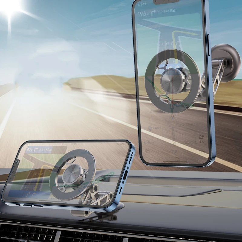 Metal Magnetic Car Phone Holder 720° Rotation Foldable Magnetic Vehicle Cradle Air Vent For iPhone 15 Xiaomi Magsafe Phone Stand
Metal Magnetic Car Phone Holder 720° Rotation Foldable Magnetic Vehicle Cradle Air Vent For iPhone 15 Xiaomi Magsafe Phone Stand
