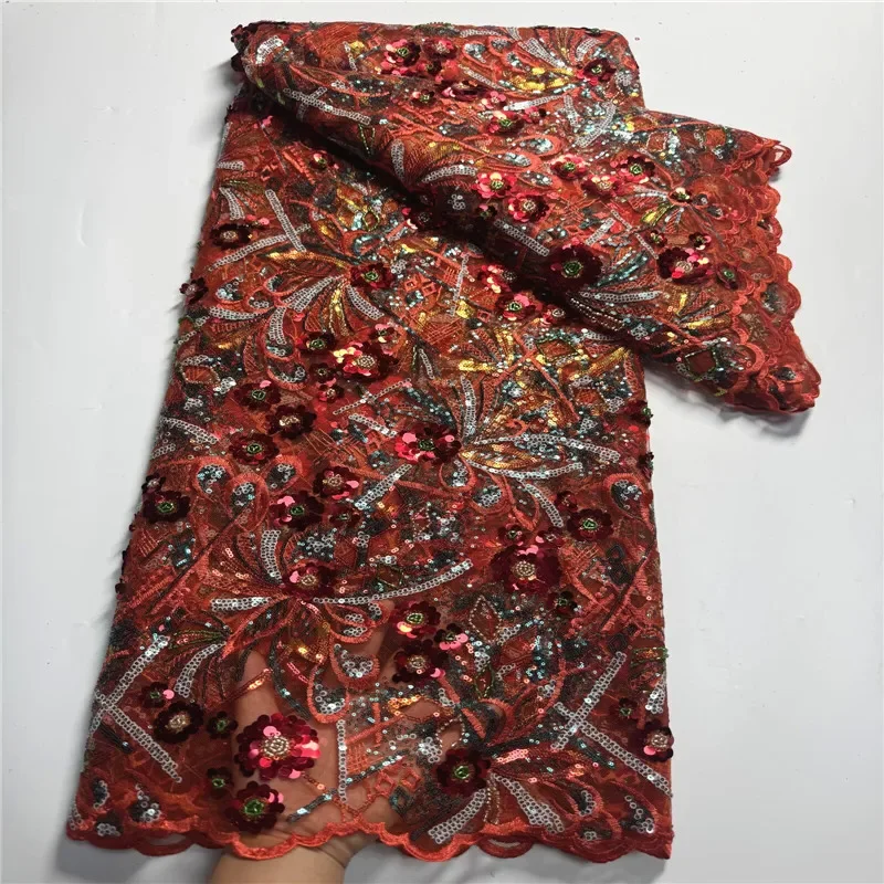 5 Yard Hot Selling French Lace With Sequins African Tulle Cord Guipure Lace Net Embroidered Fabric For Wedding Party 9L6040103
5 Yard Hot Selling French Lace With Sequins African Tulle Cord Guipure Lace Net Embroidered Fabric For Wedding Party 9L6040103