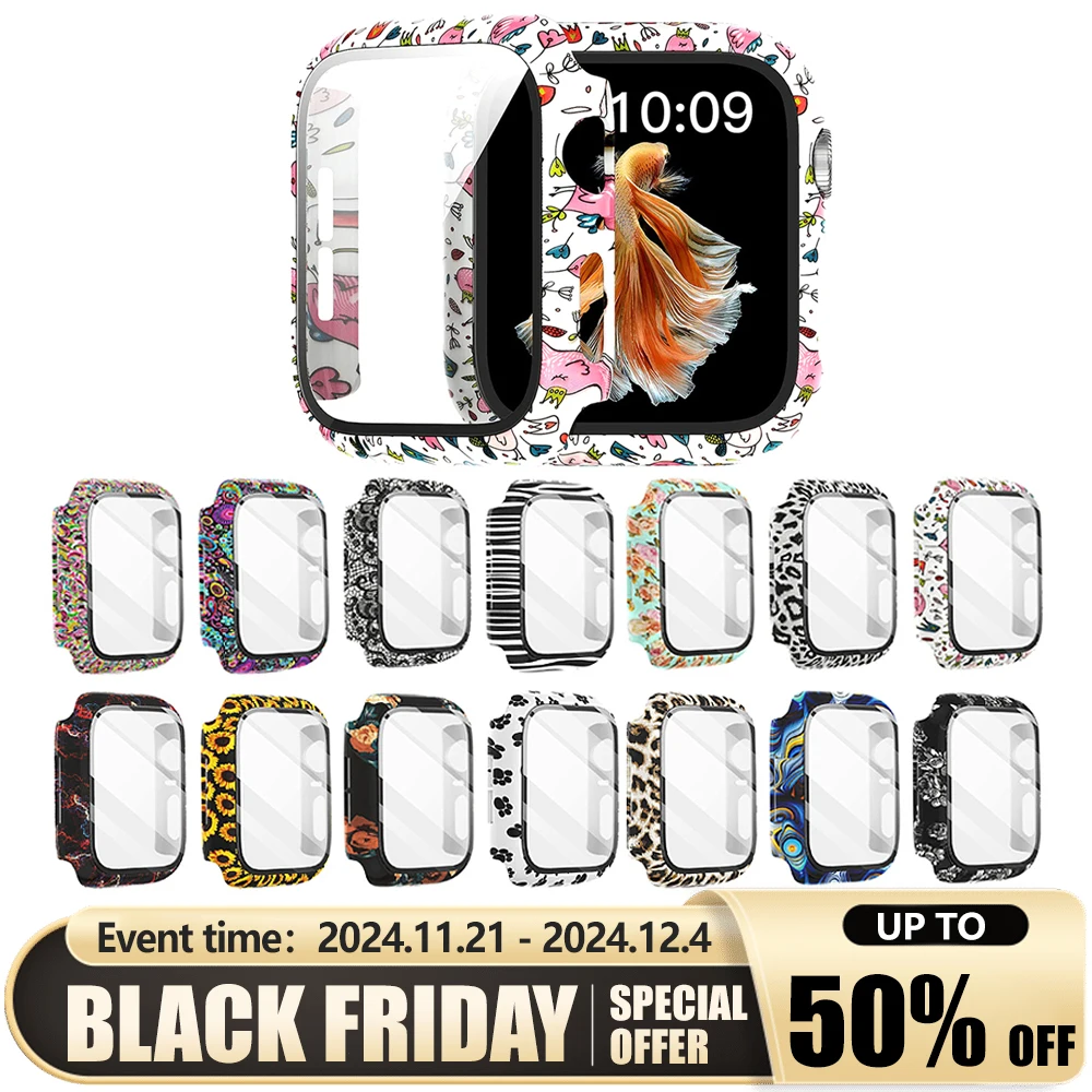 Glass+Case for Apple Watch Serie 6 5 4 3 2 1 SE 44mm 40mm iWatch Case 42mm 38mm Bumper Screen Protector+Cover Watch Accessorie
Glass+Case for Apple Watch Serie 6 5 4 3 2 1 SE 44mm 40mm iWatch Case 42mm 38mm Bumper Screen Protector+Cover Watch Accessorie