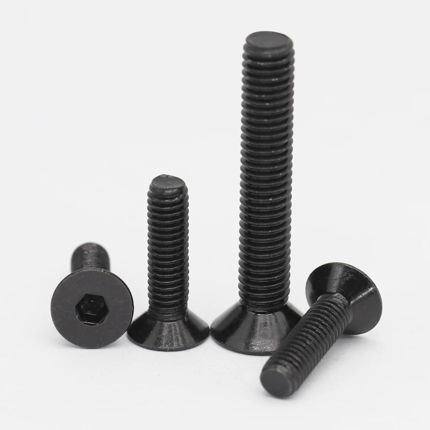 M3*5/6/8/10/12/16/20/25/30mm Black 304 Stainless Steel DIN7991 Hex Hexagon Socket Flat CSK Countersunk Allen Key Head Screw Bolt
M3*5/6/8/10/12/16/20/25/30mm Black 304 Stainless Steel DIN7991 Hex Hexagon Socket Flat CSK Countersunk Allen Key Head Screw Bolt