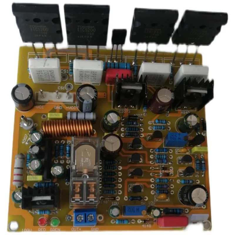 5200 1943 Tube Dual DC Mono 200W AM-DZ Class A Audio Amplifier Board With Speaker Horn Protection
5200 1943 Tube Dual DC Mono 200W AM-DZ Class A Audio Amplifier Board With Speaker Horn Protection