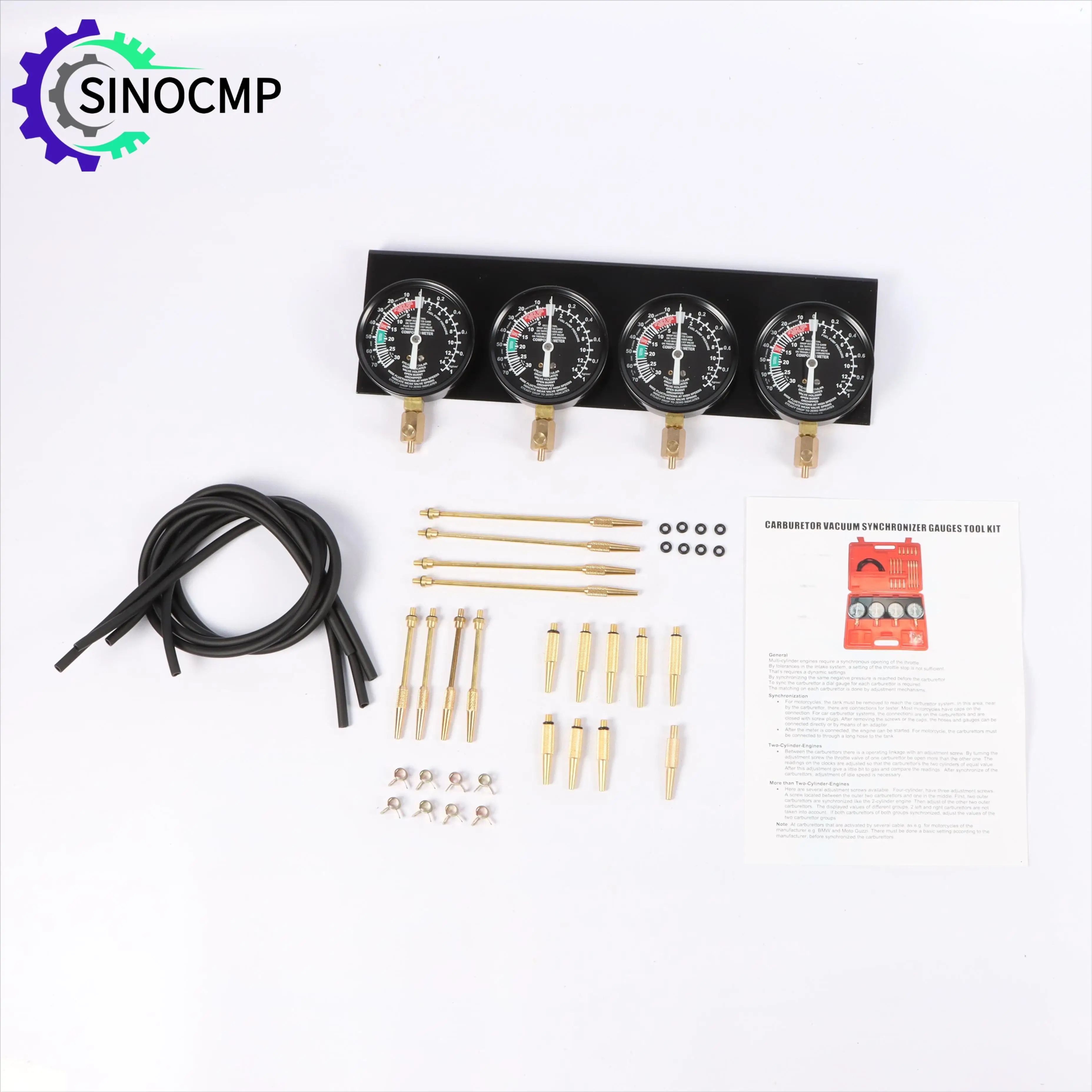 Motorcycle 4 Cylinder Engines Sync Gauges Kit Motorcycle Fuel Carburetor Synchronizer Vacuum Balancer Gauge With Hose
Motorcycle 4 Cylinder Engines Sync Gauges Kit Motorcycle Fuel Carburetor Synchronizer Vacuum Balancer Gauge With Hose