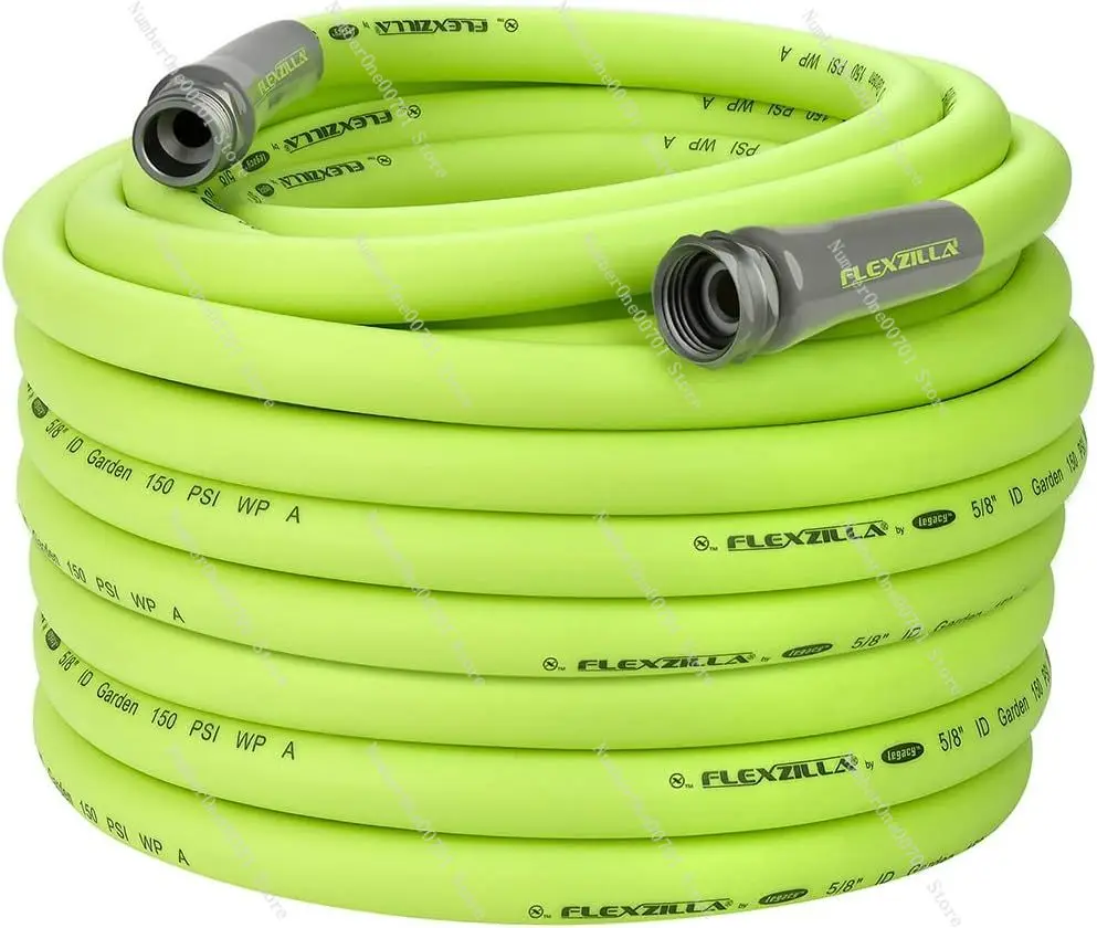 Garden Hose 5/8 in. x 100 ft., Heavy Duty, Lightweight, Drinking Water Safe, Zilla - HFZG5100YW-E, Green
Garden Hose 5/8 in. x 100 ft., Heavy Duty, Lightweight, Drinking Water Safe, Zilla - HFZG5100YW-E, Green