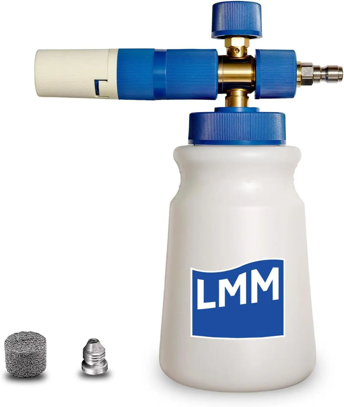 Foam Cannon LMM T2.0 for Pressure Washer, 1/4' Quick Connector, Adjustable Thick Foam Snow Foam Lance
Foam Cannon LMM T2.0 for Pressure Washer, 1/4' Quick Connector, Adjustable Thick Foam Snow Foam Lance