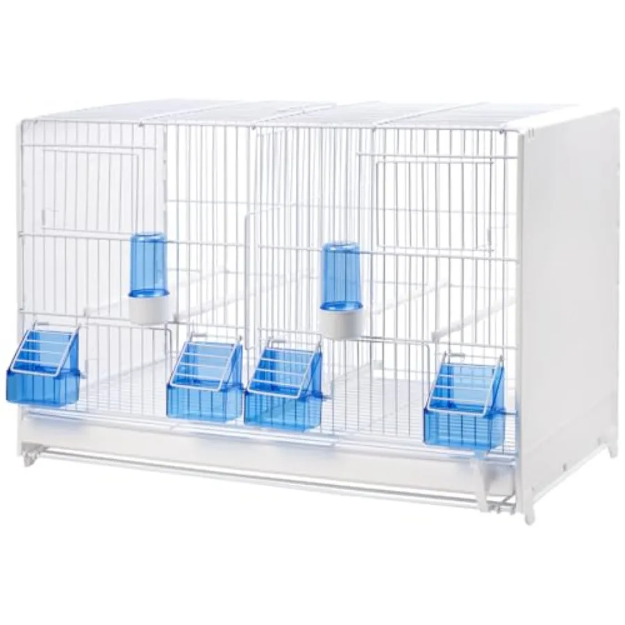 Canary and Finch Breeding Cage Art 326/B for indoor aviary use powder-coated steel construction white finish spacious multi-lev
Canary and Finch Breeding Cage Art 326/B for indoor aviary use powder-coated steel construction white finish spacious multi-lev