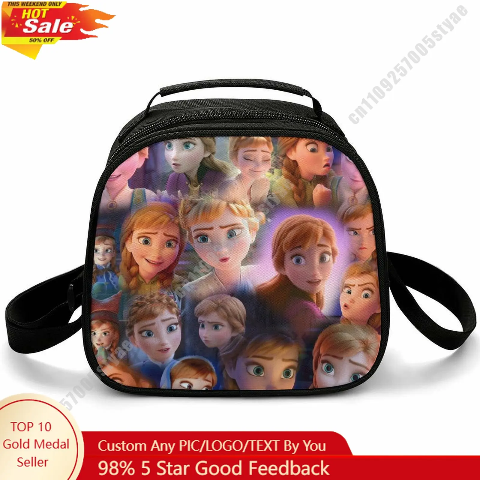 Сумка для обеда Anna с рисунками животных Disney, сумка для бенто, с возможностью нанесения имени, фото, логотипа, ланчбокс, незаменимая сумка для пикника
Сумка для обеда Anna с рисунками животных Disney, сумка для бенто, с возможностью нанесения имени, фото, логотипа, ланчбокс, незаменимая сумка для пикника