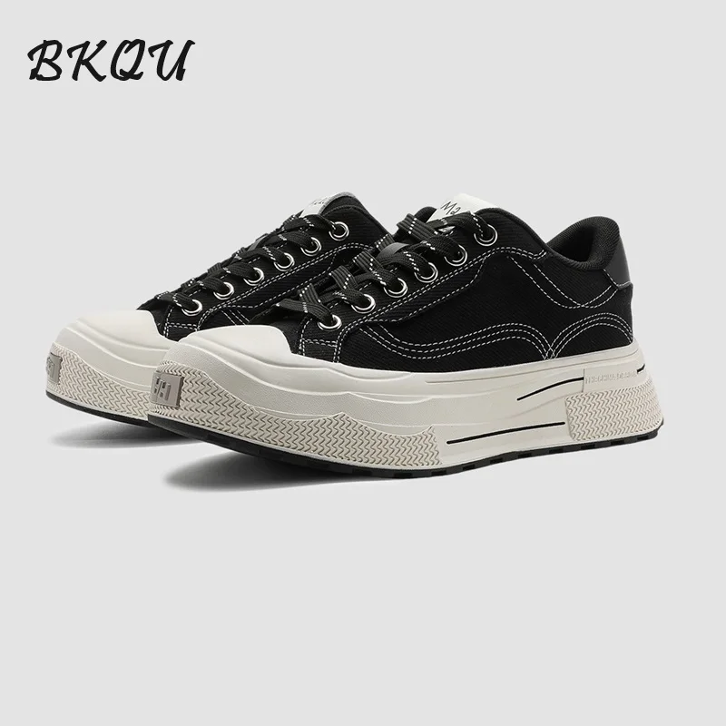 BKQU Breathable Casual Thick-Topped Canvas Shoes for Men - 2025 Autumn New and Stylish Casual Shoes - Retro Fashion Single Shoes
BKQU Breathable Casual Thick-Topped Canvas Shoes for Men - 2025 Autumn New and Stylish Casual Shoes - Retro Fashion Single Shoes